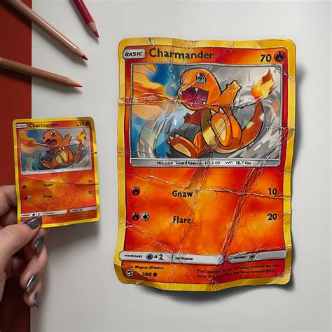 Colored Pencil drawing - 'Near Mint' Charmander : r/pokemon