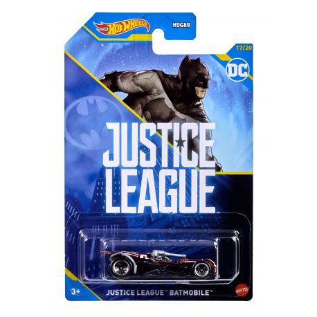 HOT WHEELS Batman Justice League Batmobile HLK71