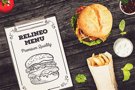 Fast Food Menu 07 Graphic By Relineo · Creative Fabrica