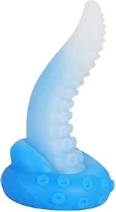 Amazon Glow In The Dark Octopus Dildo With Strong Suction Cup Realistic Monster Dildo
