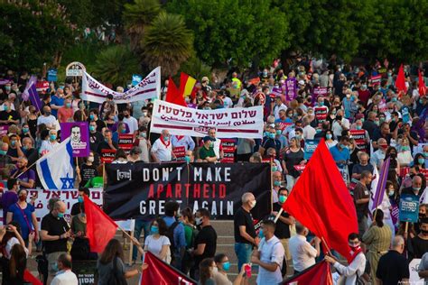 Thousands In Israel Protest Netanyahus Annexation Plan Middle East