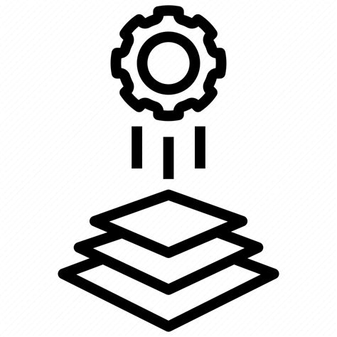 Platform Layer Operation Process System Icon Download On Iconfinder