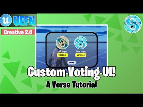 Tutorial Voting UIs Using Verse For UEFN Fortnite Creative 2 0 YouTube