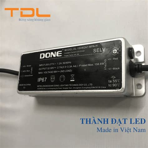 Nguồn Đèn LED Done 150w DPL DL 150W2A7 MP Thành Đạt Led