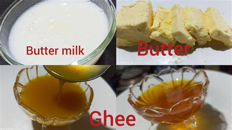 Homemade Butter Ghee Recipe How To Make Butter Butter Milk Pure