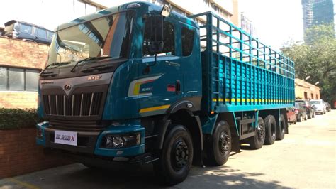 Mahindra Blazo X Range Of Hcv Trucks Launched Throttle Blips