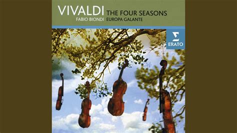 The Four Seasons Violin Concerto In E Major Op No Rv