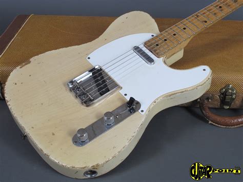 1957 Fender Telecaster - Blond incl. orig. Tweed Case-Vi57FeTeleBld-17098