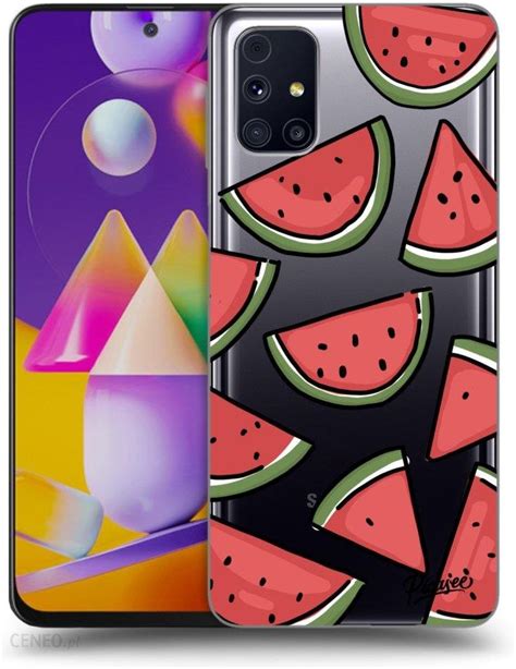 Silikonowe przeźroczyste etui na Samsung Galaxy M31s Melone Etui na