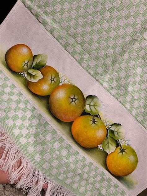 Pin Em Pintura En Tela Frutas Y Flores Em Tecido Para Cozinha