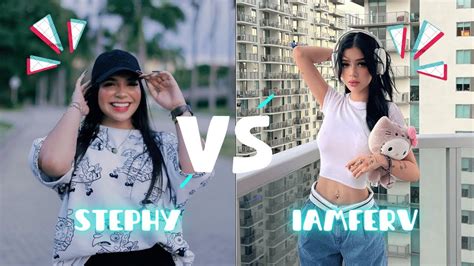 Stephy Vs Iamferv Batallas De Tik Tok Tik Tok Wow Youtube