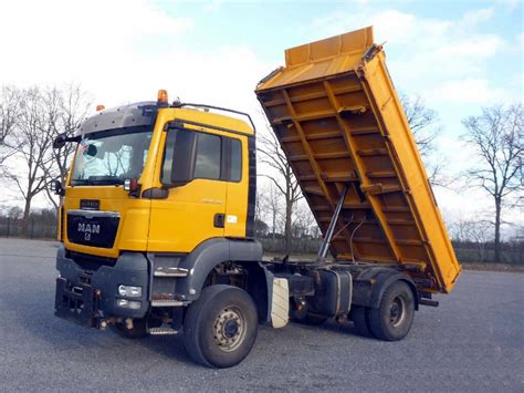 Man Sided Tipper Tgs X Meiller Kipper For Sale Tipper