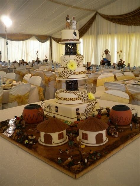 8 colorful wedding cakes in colors of Africa | African Wedding ...