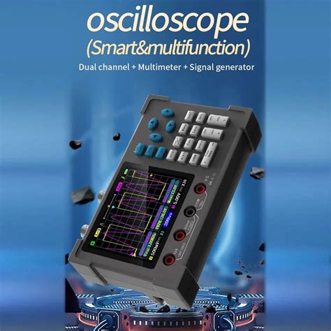 DSO3D12 3 In 1 Handheld Digital Oscilloscope 250MSa S Dual Channel