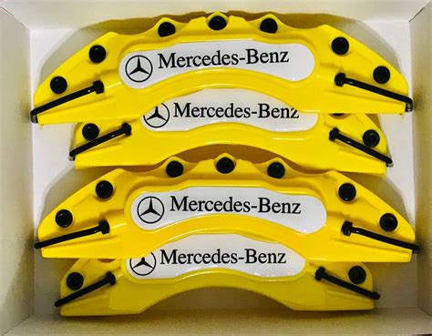 Mercedes Benz Brake Caliper Cover Red 4Pcs Car Accessories Etsy