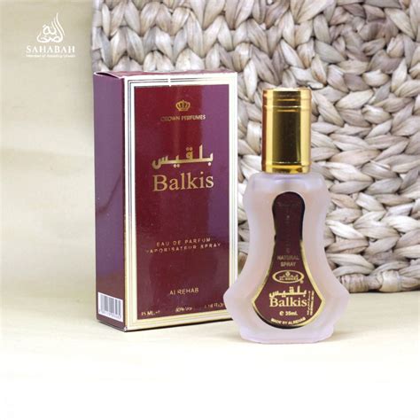 Sahabah Store Parfum Al Rehab Botol Spray Balkis Original Saudi