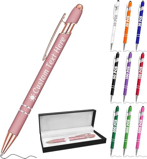 Amazon Abisedrin Personalized Pens With Name Custom Engraving