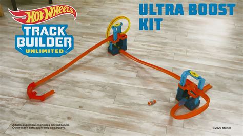 Hot Wheels Track Builder Unlimited Ultra Boost Kit Track Set Motorized Boosters And Toy Car