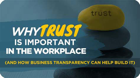 Why Trust Is Important And How Business Transparency Can Help Build It