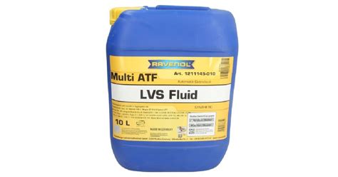 Ulje za automatski mjenjač RAVENOL RAV MULTI ATF LVS FL 10L IC G0ORJC