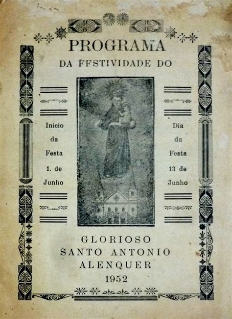 Blog do Padre Sidney Canto Programa da Festividade de Santo Antônio