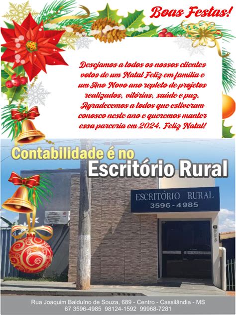 Cassil Ndia Urgente Natal Escrit Rio Rural