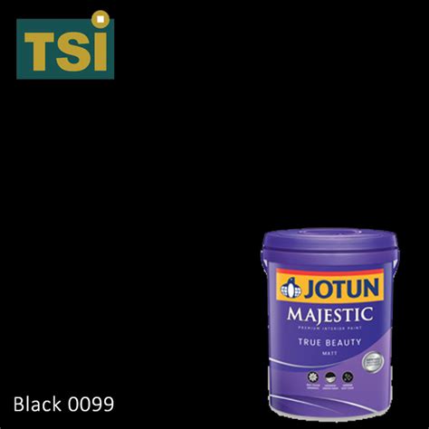 JOTUN MAJESTIC TRUE BEAUTY MATT 0099 BLACK 1L