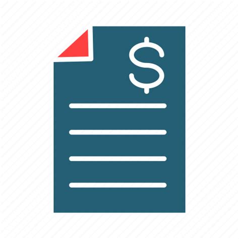 Financial information, document, paper, list, business icon - Download ...