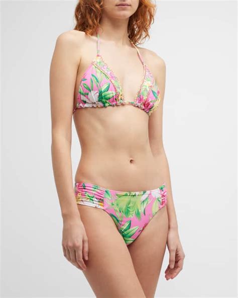 Farm Rio Happy Toucans Bikini Bottoms Neiman Marcus