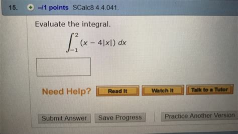 Solved Points Previous Answers Scalc Chegg