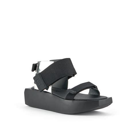 United Nude Wa Lo Black Mirror Silver Issimo Shoes