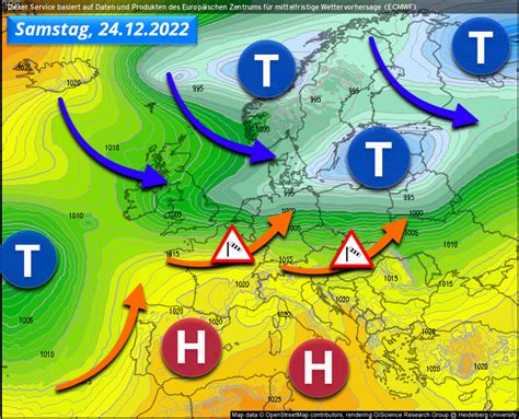 große Wetterumstellung in Deutschland Milderung Regen und