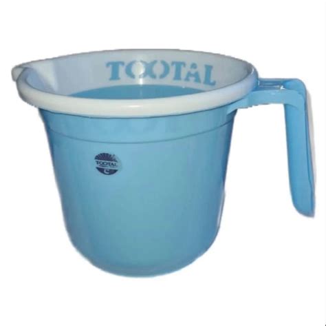 Plain Blue Tootal Plastic Mug Ml For Bathroom Capacity L At