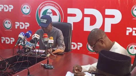 PDP Raises Alarm Over APC S Alleged Plot To Influence Outcome Of