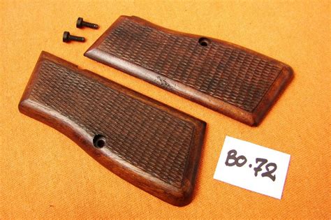 Hp Browning Fn High Hi Power P Grips Genuine Militaria Grips