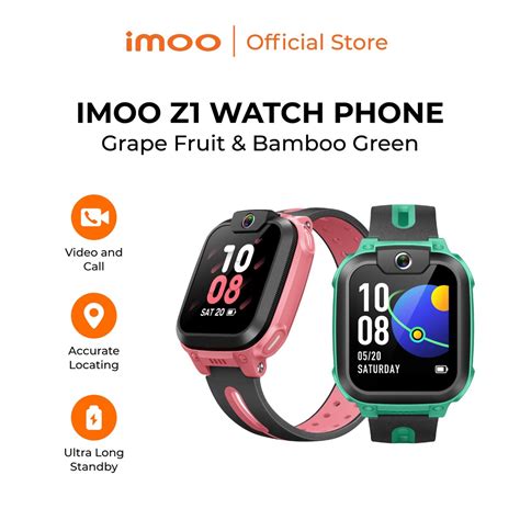 Jual Imoo Watchphone Z1 Waterproof Hd Camera Smartwatch Jam Tangan Anak