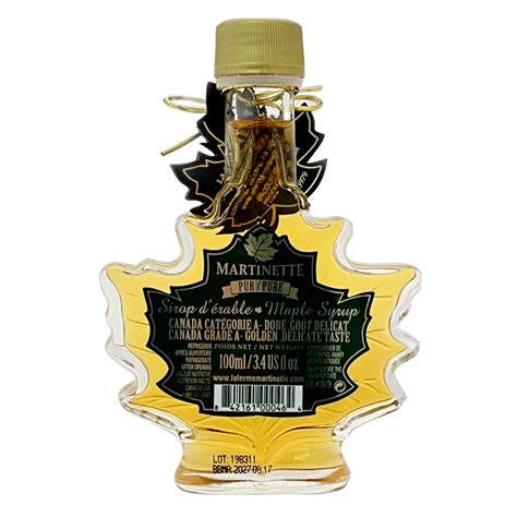 Jarabe Puro De Maple 100ml Canada A Oro Sabor Delicado Hoja De Maple