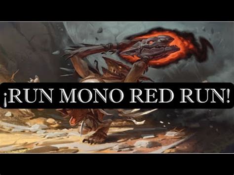 MAGIC ARENA EN ESPAÑOL MONO RED RUN ATACANDO SIN MIEDO AL EXITO