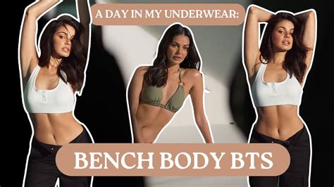 My Underwear Shoot With Bench Body Janine Gutierrez Youtube