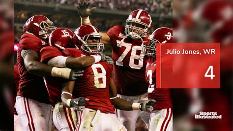 Alabama Football The Saban Top Julio Jones Sports Illustrated