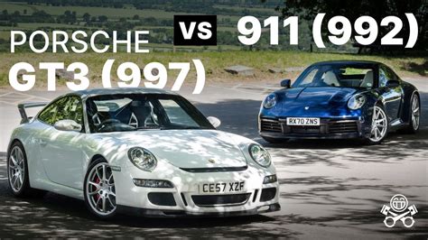 Porsche 911 Gt3 997 Vs 911 Carrera S 992 Pistonheads Youtube