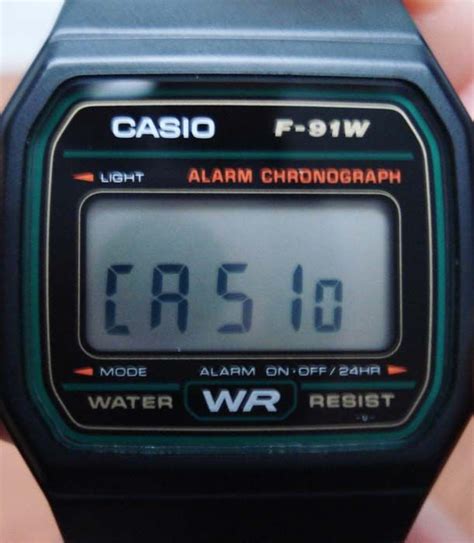 Casio F-91W Original and Fake