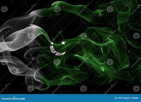 Pakistan Smoke Flag Stock Image Image Of Islamabad