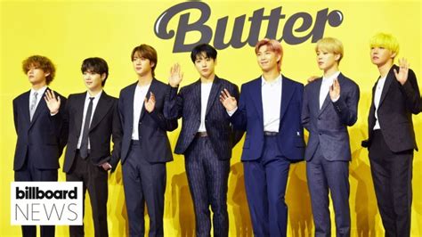BTS Butter Is Back At No 1 On The Billboard Hot 100 For The 10th Week Billboard News