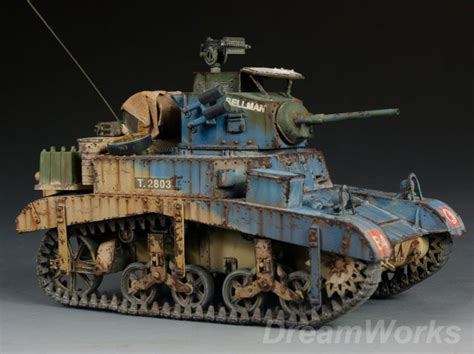 Award Winner Built Academy M A Stuart Light Tank Interior