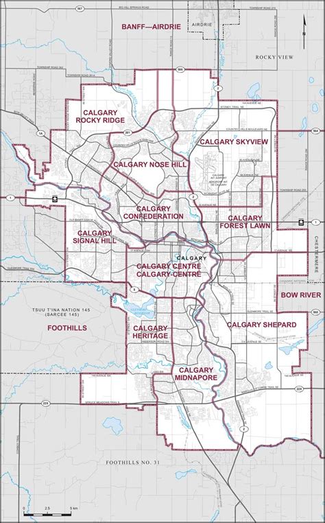 City Of Calgary Maps Verjaardag Vrouw