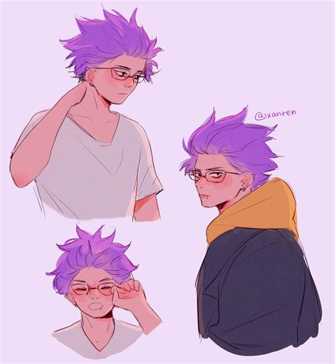 Soliloquy On Repeat — Please Consider Shinsou With Glasses And Piercings