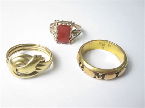 Bonhams A Collection Of Three Rings