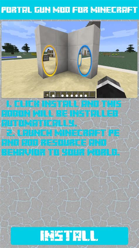 Portal Gun Mod For Minecraft PE Amazon Co Uk Appstore For Android