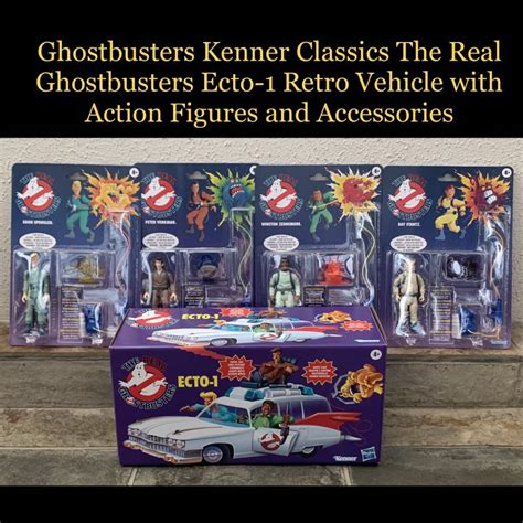 Ghostbusters Kenner Classics The Real Ghostbusters Ecto Retro Vehicle